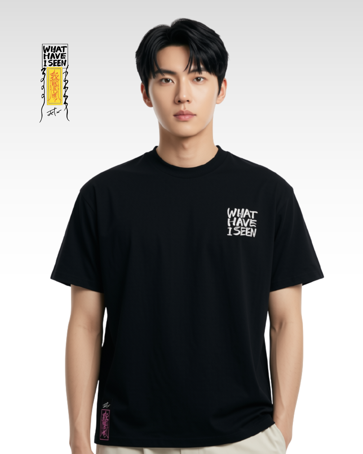 澳門品牌 JET.W 「WHAT HAVE I SEEN」Tee