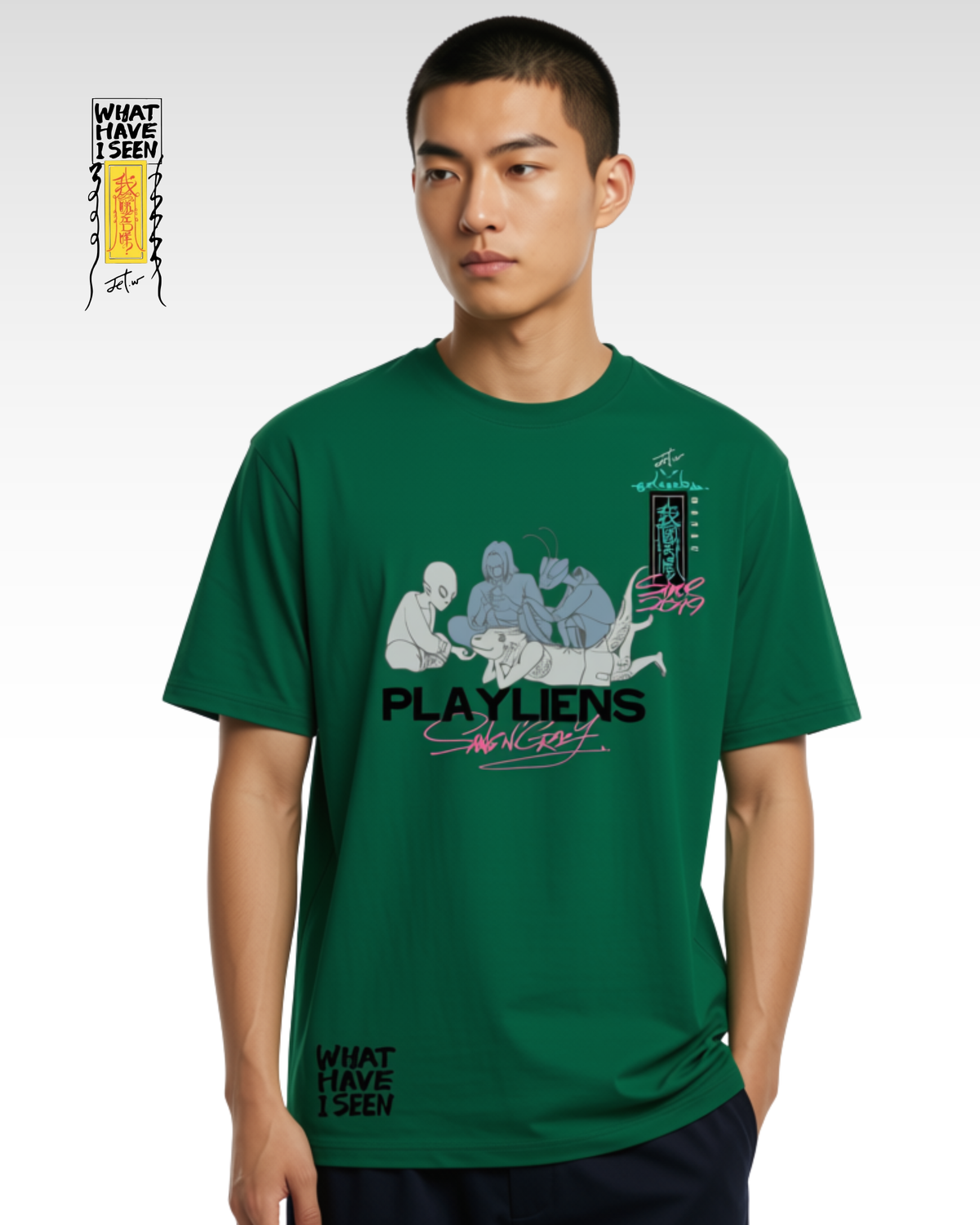 澳門品牌 JET.W PLAYLIENS Tee