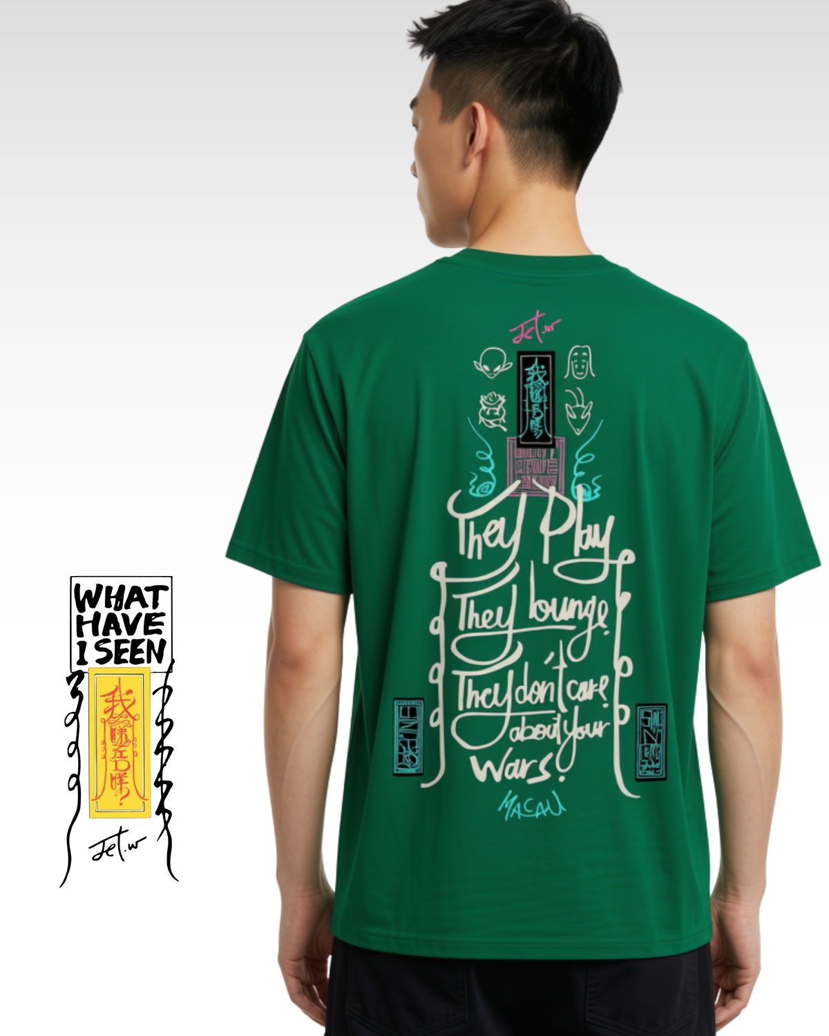 澳門品牌 JET.W PLAYLIENS Tee