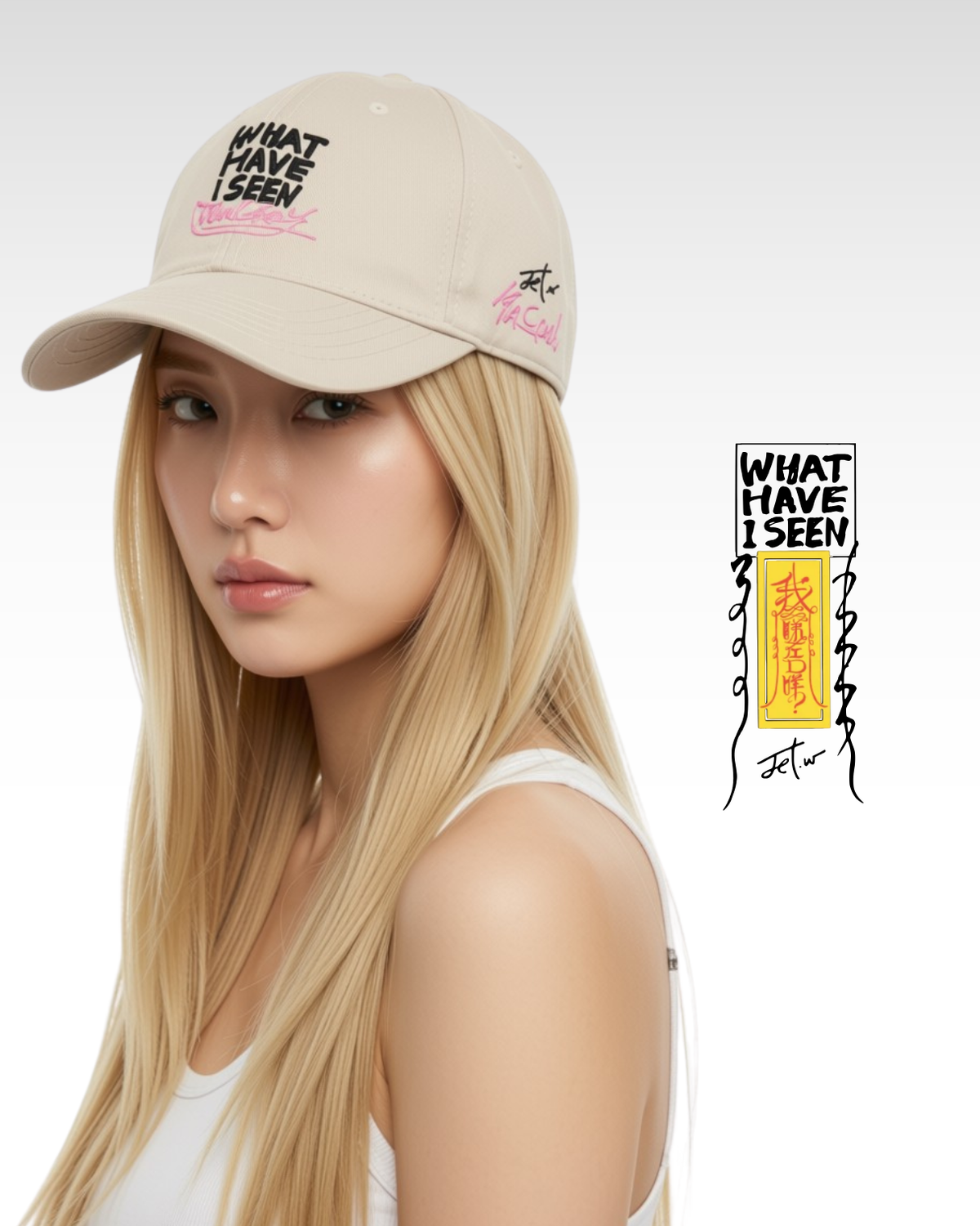 澳門品牌 JET.W What have I seen 棒球帽
