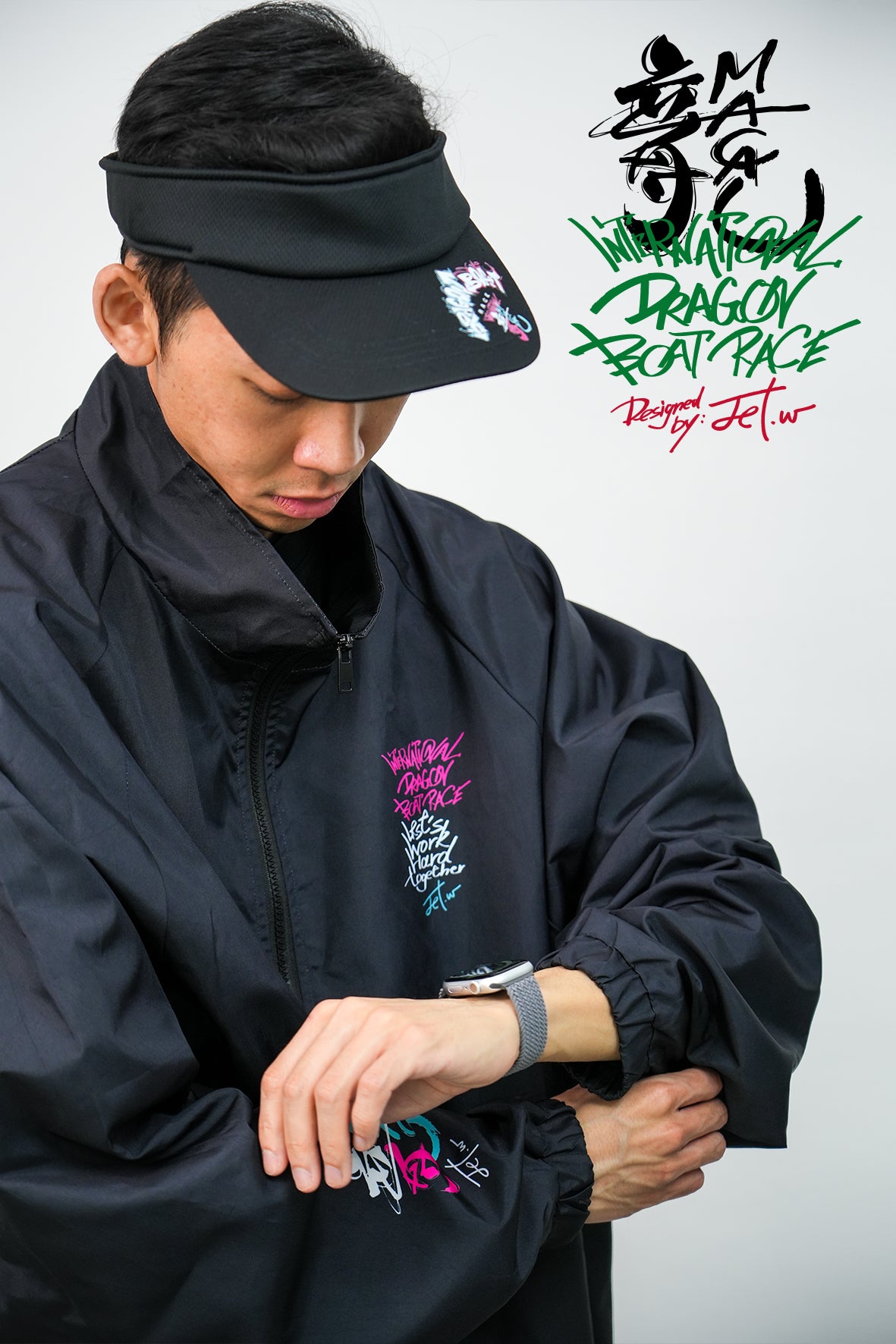 「龍競禦風系列」- JACKET BLACK 1